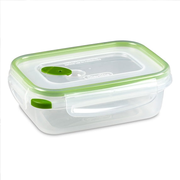 Sterilite 3.1 Cup Rectangular UltraSeal Food Storage Container, (18 Pack)