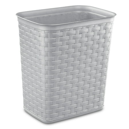 Sterilite 3.4 Gal Weave Trash Can – Stylish & Durable for Any Room