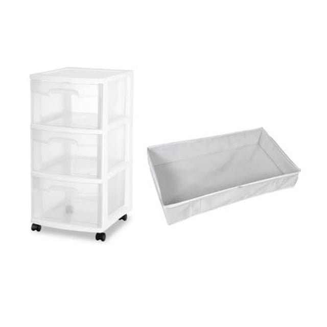 Cajón de almacenamiento bajo la cama de Sterilite