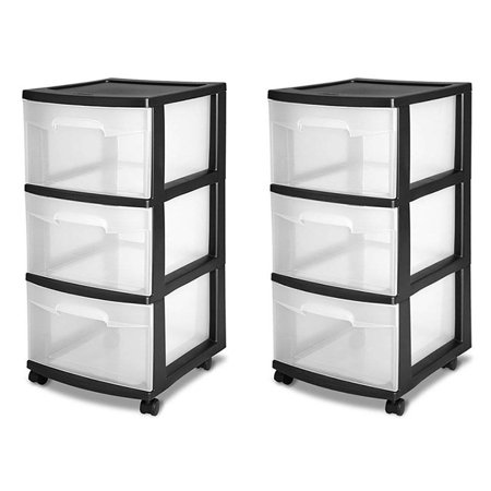 Sterilite - Storage Cart, (2-Pack)