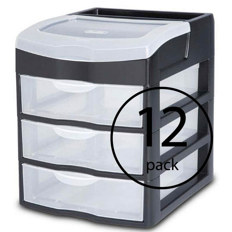 Sterilite 5 Drawer Desk Storage Bin, 4 Pack & 3 Drawer Desk Storage Bin, 4  Pack, 1 Piece - Ralphs