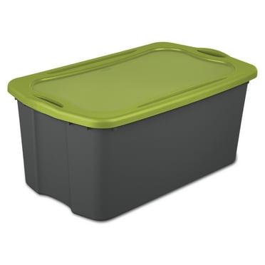 Sterilite 30 Gal EZ Carry, Flat Gray (Available in Case of 4 or Single Unit)