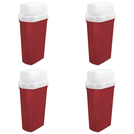 Sterilite 30 Inch Wrap Box Infra Red Case of 4