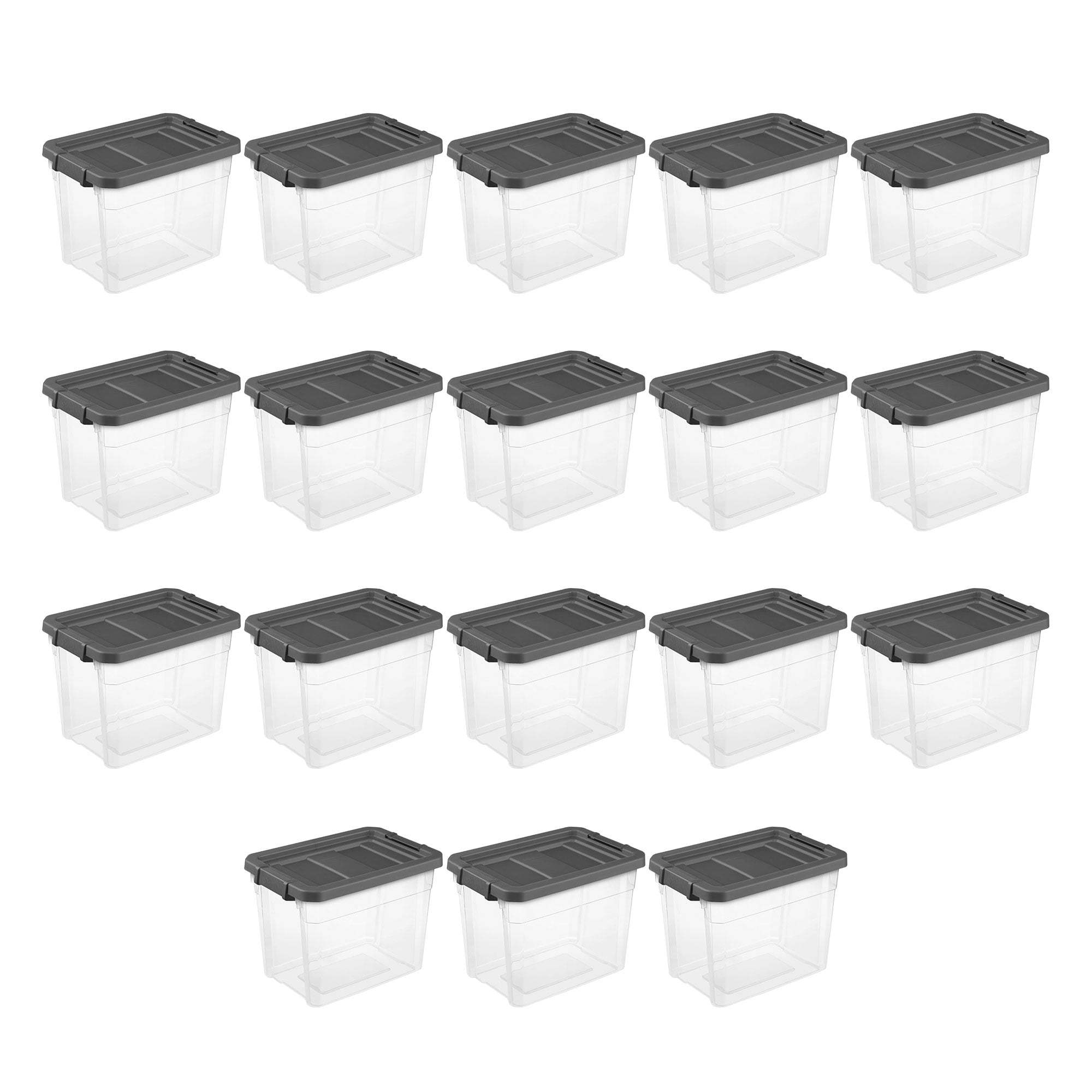 Sterilite 160-Qt. Storage Box Container w/Lid 4 Pack