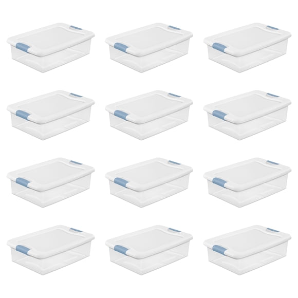 Plastic Stackable Storage Bins