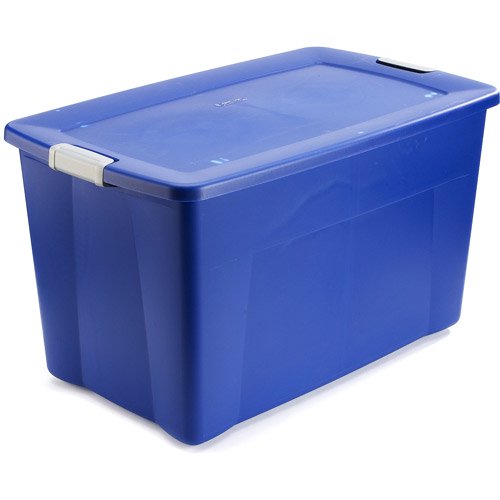 Sterilite 35Gallon (140Quart) Latch Storage Box, Set of 4