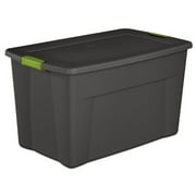Sterilite 35 Gallon Storage Tote Box with Latching Container Lid, (16 Pack)