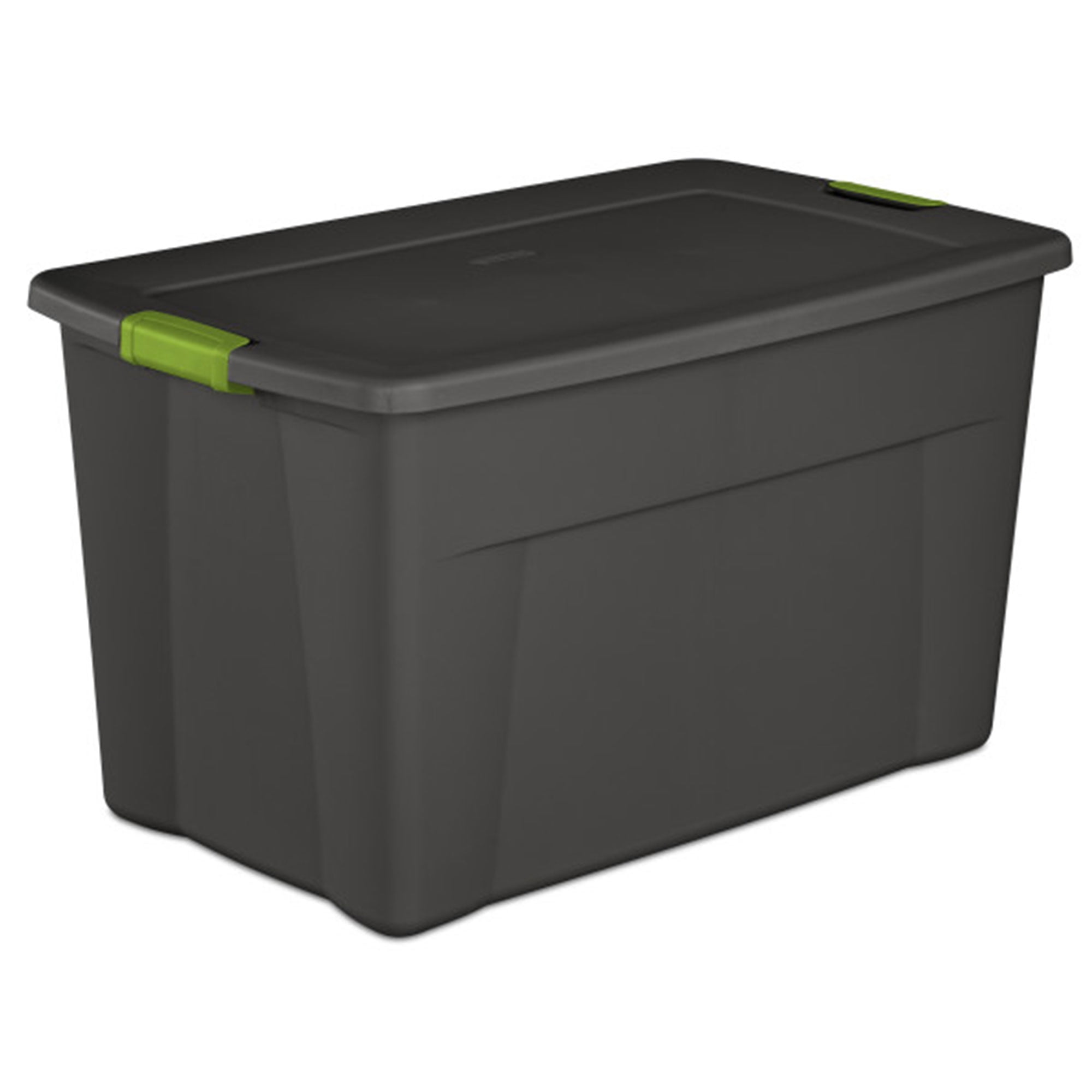 Sterilite 35 Gallon Blue Stackable Storage Tote Box with Latching Lid