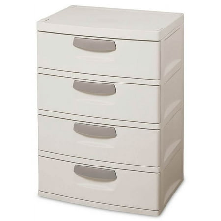 Sterilite 4-Drawer Cabinet