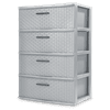 Shape: 4 Drawer, Actual Color: Gray, and Multipack Quantity: 1