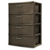 Shape: 4 Drawer, Actual Color: Brown, and Multipack Quantity: 1