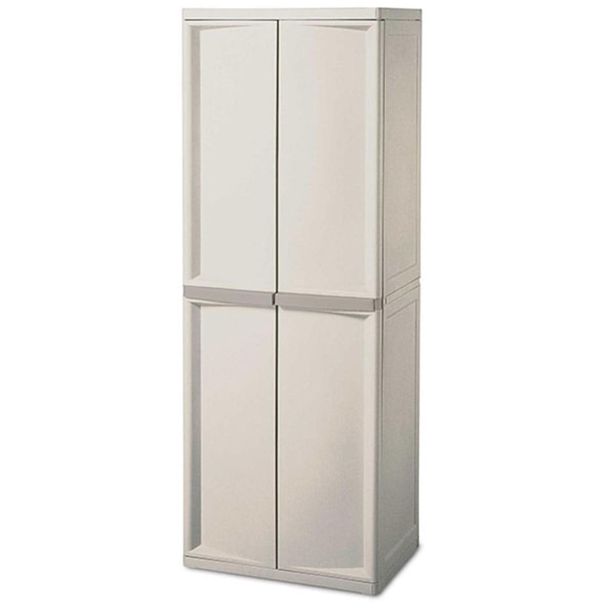 Sterilite 4Shelf Utility Storage Putty (2 PACK)