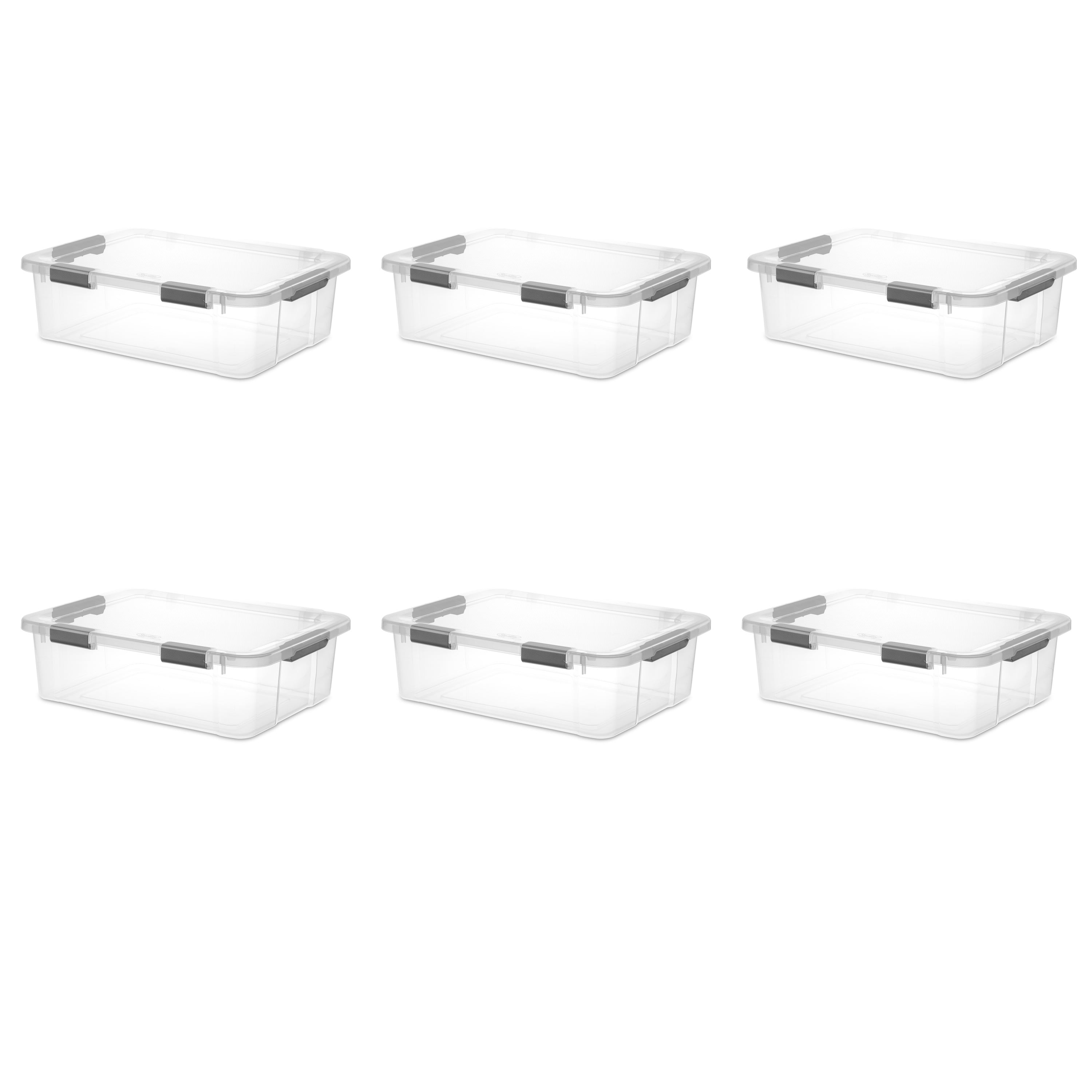 40 Pack] Plastic Containers With Lids Set - Freezer Containers