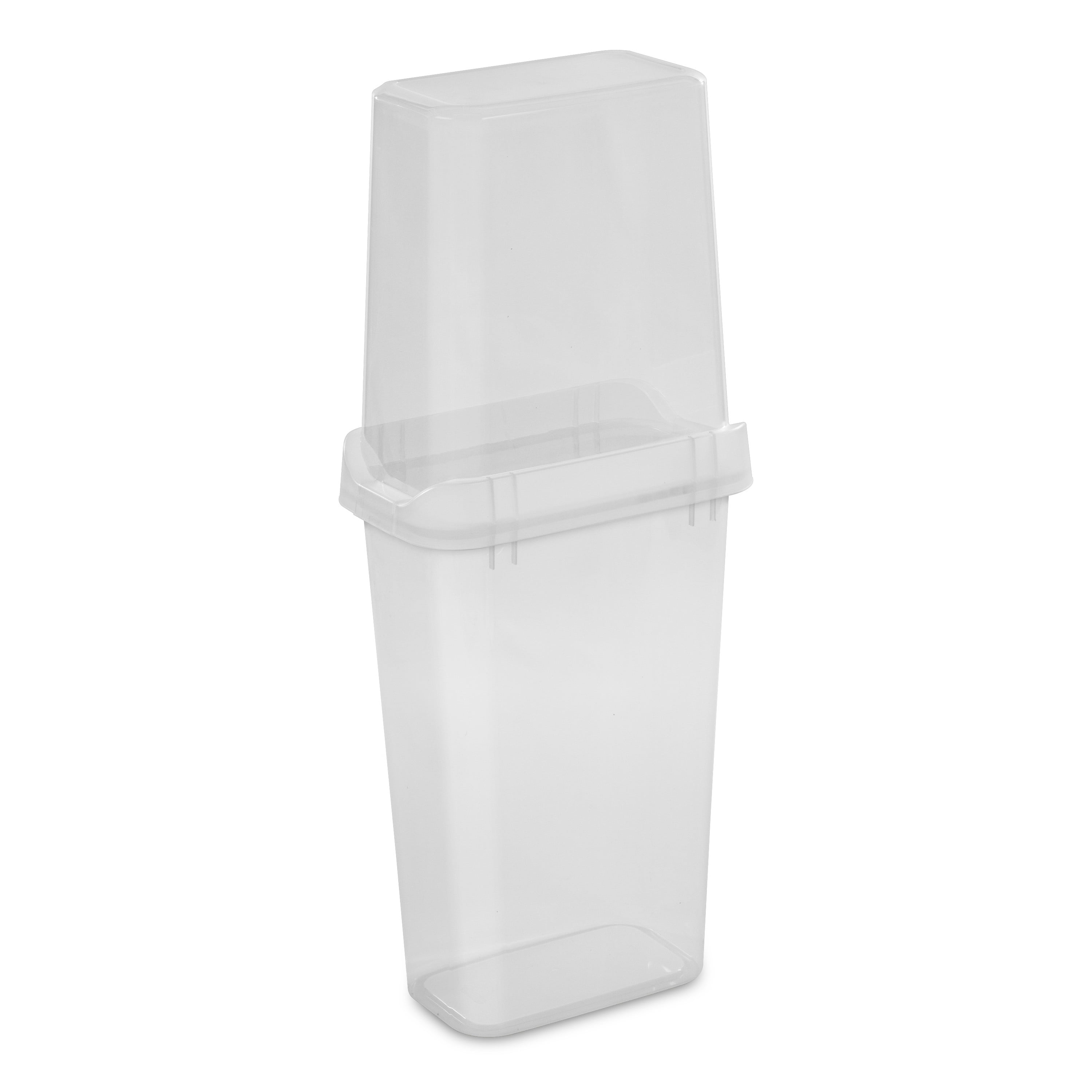 Sterilite 40 Vertical Wrap Box Plastic, Clear