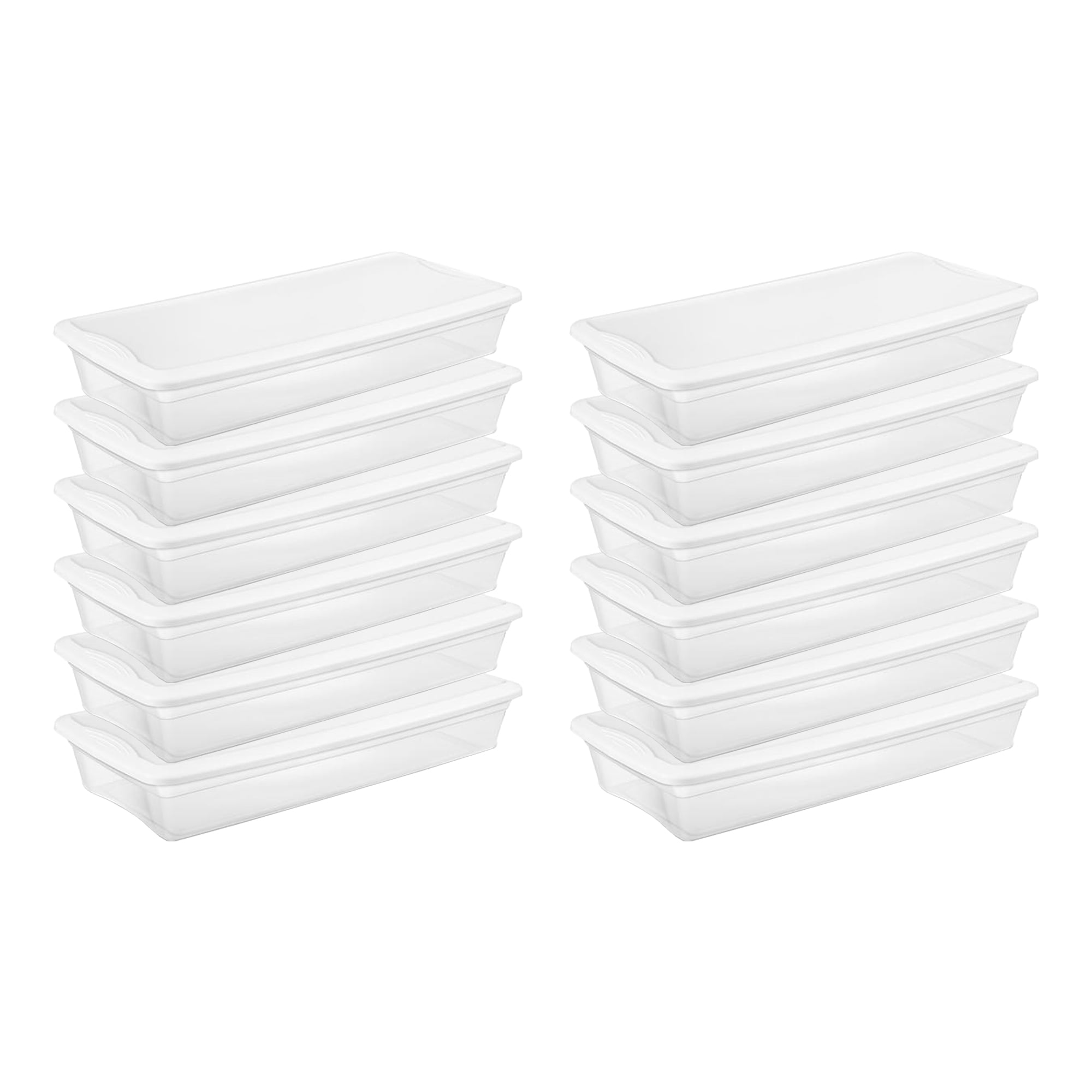 Sterilite 40 Vertical Wrapping Paper Organizer & Storage Box (8 Pack)