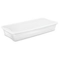 thumbnail image 1 of Sterilite 41 Quart Lightweight Under Bed Storage Box Container, 18 Pack, 1 of 12