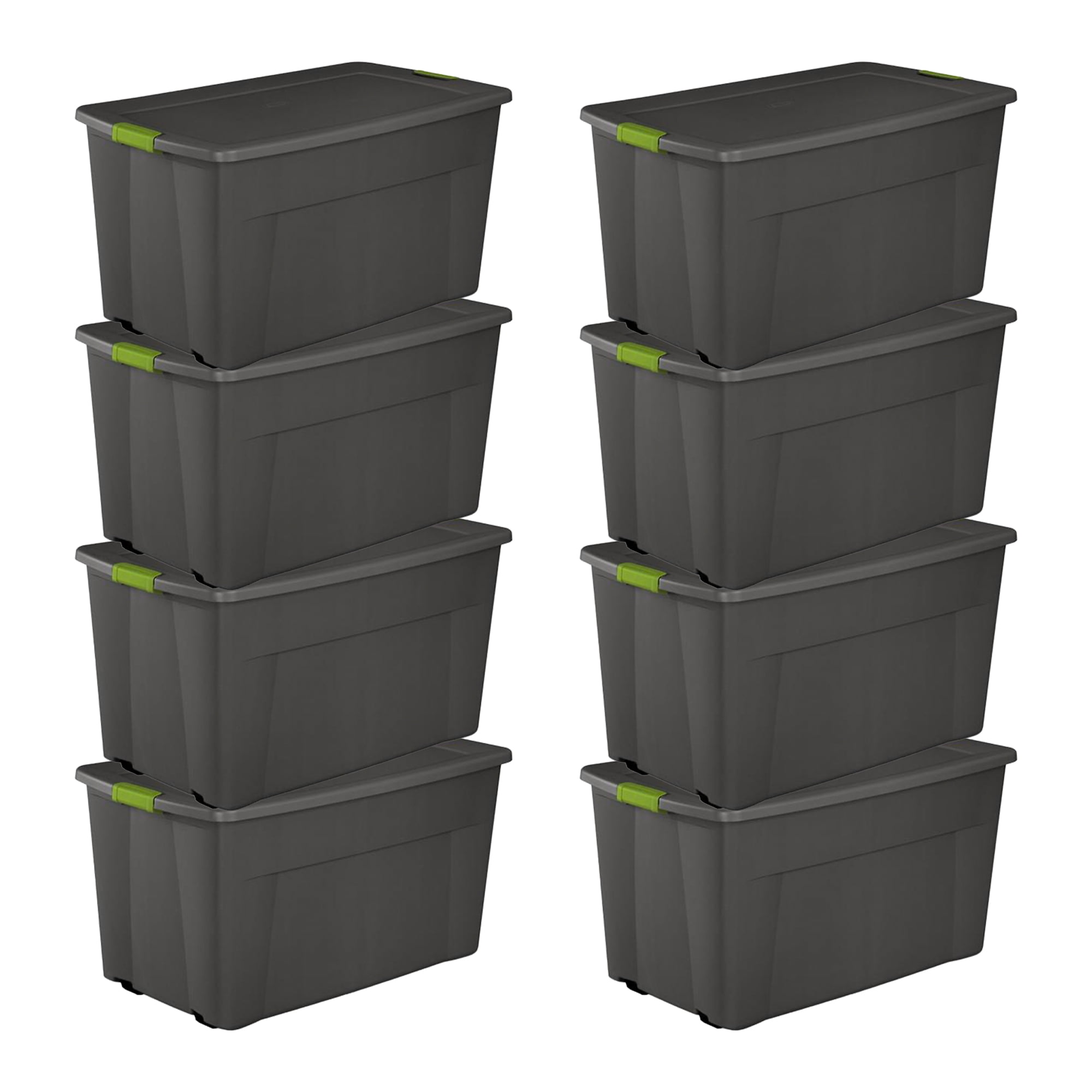 45 Gallon Plastic Storage Boxes Wheeled Latch Tote Large set of 4 - general  for sale - by owner - craigslist