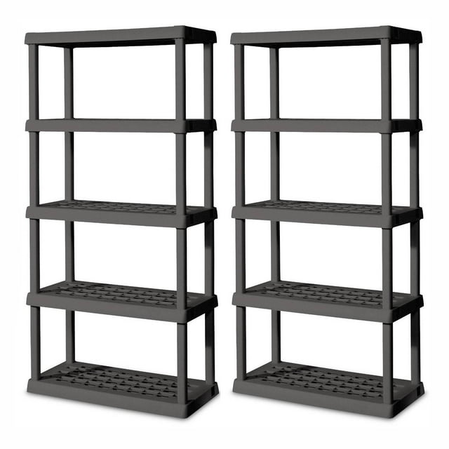 Sterilite 5Shelf HeavyDuty Utility Shelving Unit, Garage/Utility