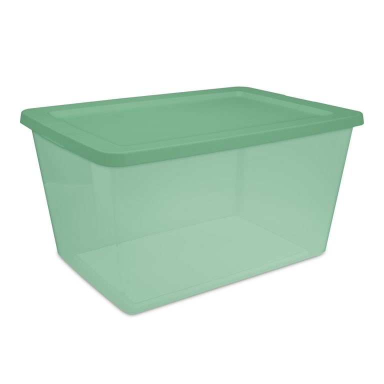 Sterilite 58 Storage Box Clear Plastic Container