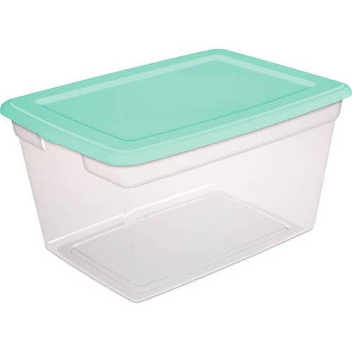 Sterilite 58Quart Storage Box, Multiple Colors