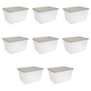 Rubbermaid Roughneck Storage Box, 10 gal, Steel Gray - Walmart.com