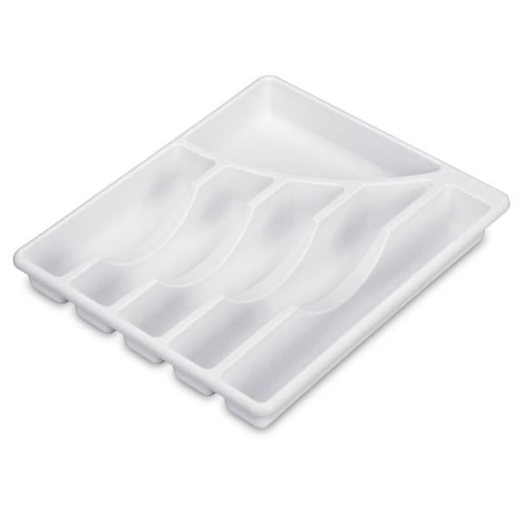 Sterilite 6 Compartment Cutlery Tray