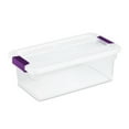 thumbnail image 1 of Sterilite 6 Quart Plastic ClearView Latch Storage Container Tote, 72 Pack, 1 of 9