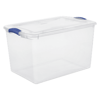 Giant Plastic Storage Stackable Bins 17Wx16Dx13H