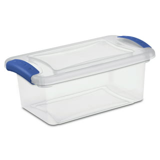 24 Pack 3.5x2.6x1.1 inches Small Clear Plastic Box Storage Containers  Hinged Lid Rectangular PP 