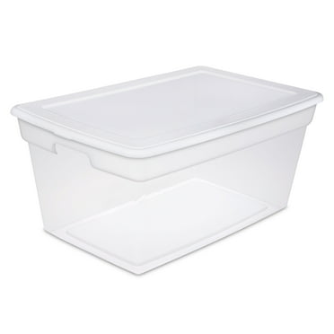Sterilite, 90 Qt./85 L Storage Box, White