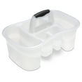thumbnail image 1 of Sterilite Bath Caddy with 5 Compartments, Large, Clear, 1 of 5