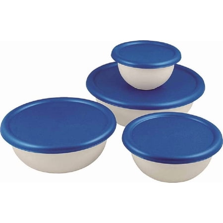 Sterilite Bowl Set 1 pk White — Home & Garage Storage, Stackable Design