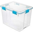 thumbnail image 1 of Sterilite Clear Gasket Box, Blue Aquarium, 4 Piece, 1 of 4