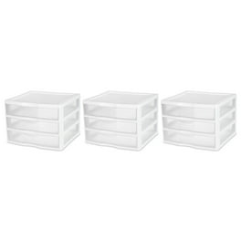 Sterilite 17.125 in. D x 24 in. W x 10.375 in. H 1-Compartment Plastic  Large Tall Modular Drawer 23758003 - The Home Depot