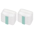 thumbnail image 1 of Sterilite Convenient Divided Clear Pencil Storage Box & Latch Lid, 12 Pack, 1 of 12