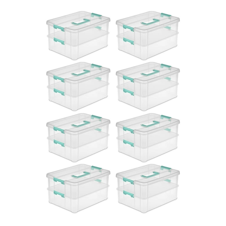 https://i5.walmartimages.com/seo/Sterilite-Convenient-Home-2-Tier-Layer-Stack-Carry-Storage-Box-Clear-8-Pack_6701fff7-d603-4618-9cd6-fcdbf547be5a.624ca3c6b52da70340a34a9fb1120885.jpeg?odnHeight=768&odnWidth=768&odnBg=FFFFFF