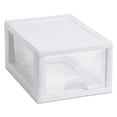 thumbnail image 1 of Sterilite Corp Stackable Closet Organizer, White, 1 of 3
