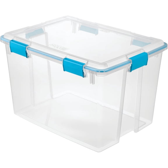 Sterilite Corp. Sterilite Gasket Box Storage Tote - Pack of 6