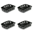 thumbnail image 1 of Sterilite DrainRack Plastic, Black, Set of 4, 1 of 6