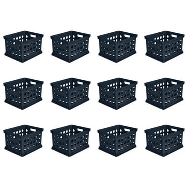 Sterilite File Crate Blue Cove Set of 12