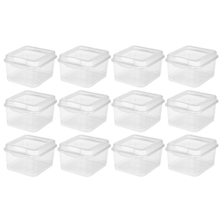 TFCFL 20pc Foldable Plastic Transparent Shoe Box Storage Clear Organizer  Stackable Box, Indoor 