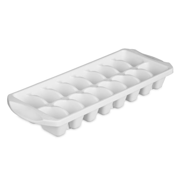 Sterilite Ice Cube Trays - BPA Free Flexible Stacking - 12 Pack, White