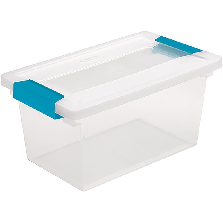 Sterilite, Storage Organize Box, 11x6.63x5.38 inches, Multicolor