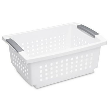 Sterilite Medium Sized Stackable Storage & Organization Basket, (20 Pack)