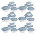 thumbnail image 1 of Sterilite Nesting Mixing Covered Bowl Set with Lids, Washed Blue (Set of 6), 1 of 8