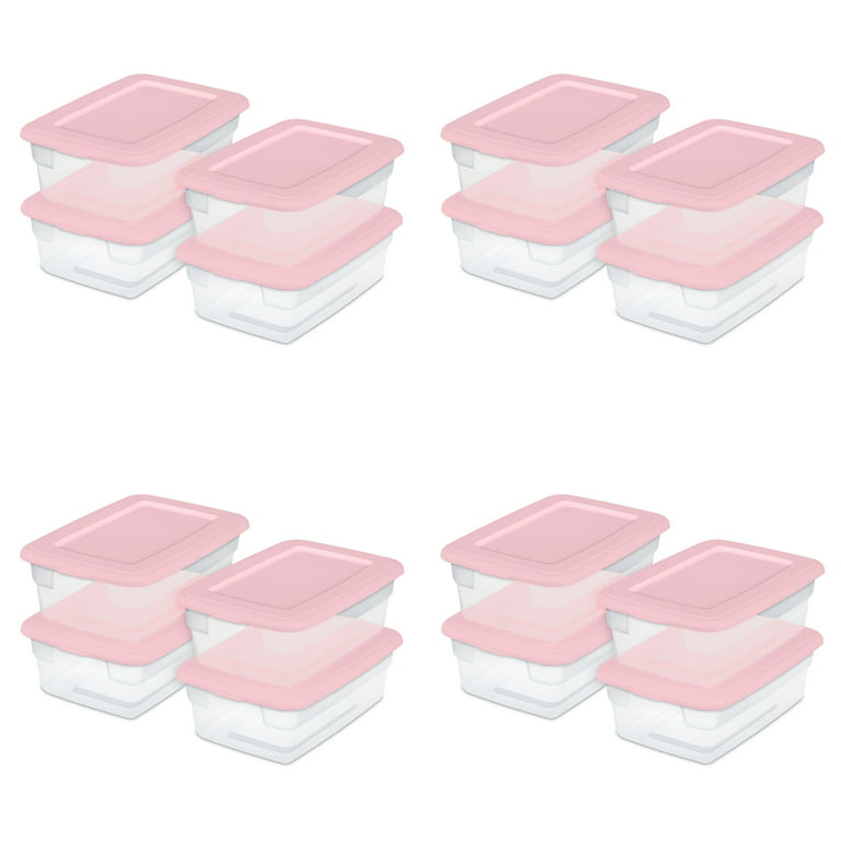 Plastic Food Storage Pink Container, Capacity: 1100 ml, Weight: 400 Gm