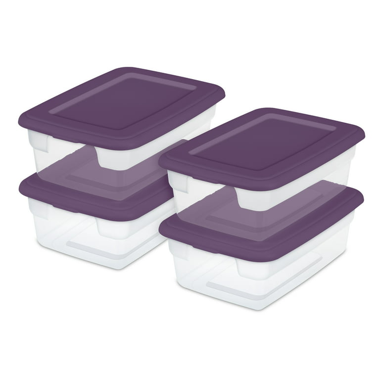  12 Pack Convenient Plastic Food Containers with Lids