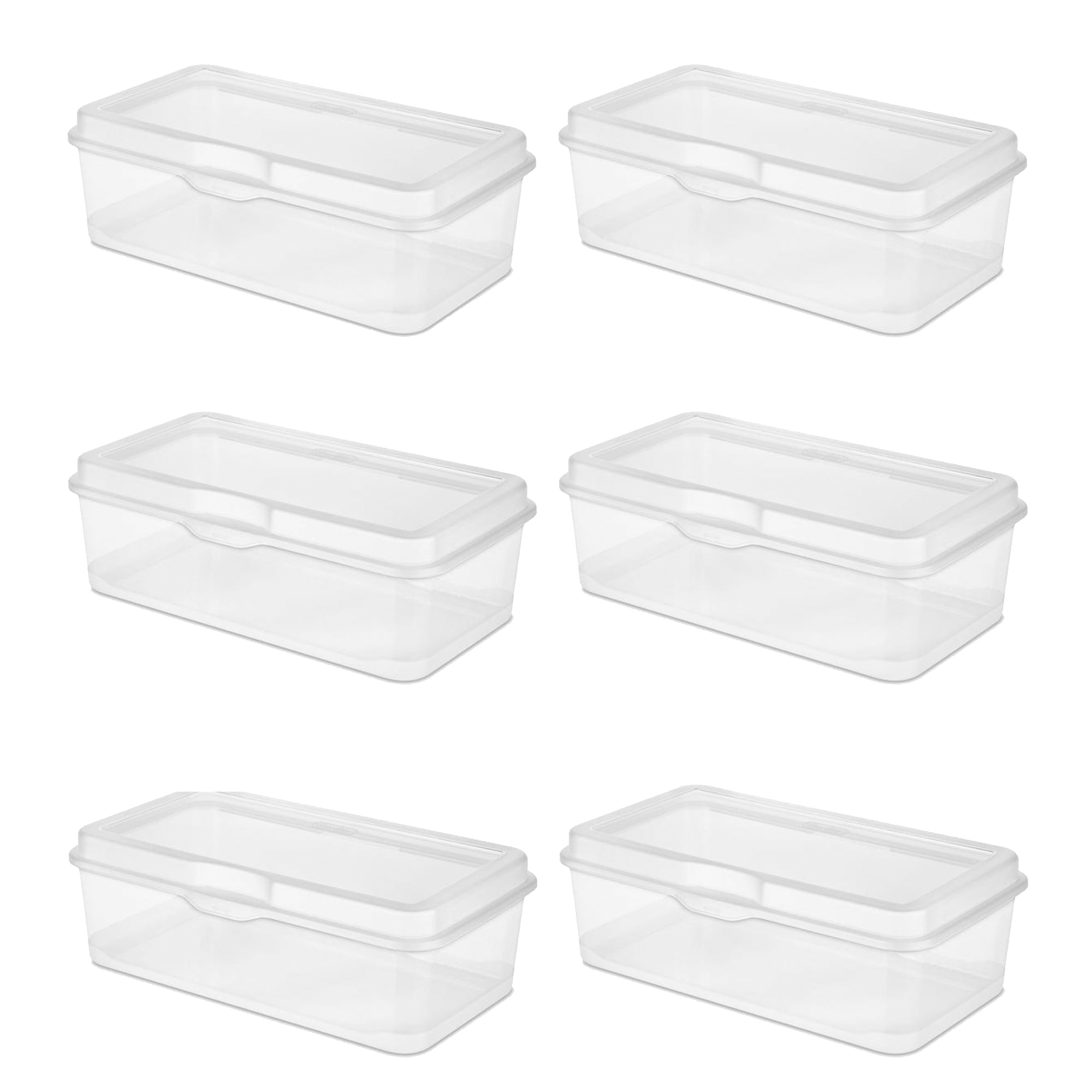 2pcs Boxes 15 Grid Storage Box Plastic to Go Containers Bead Container Bead  Organizer Large Divider 