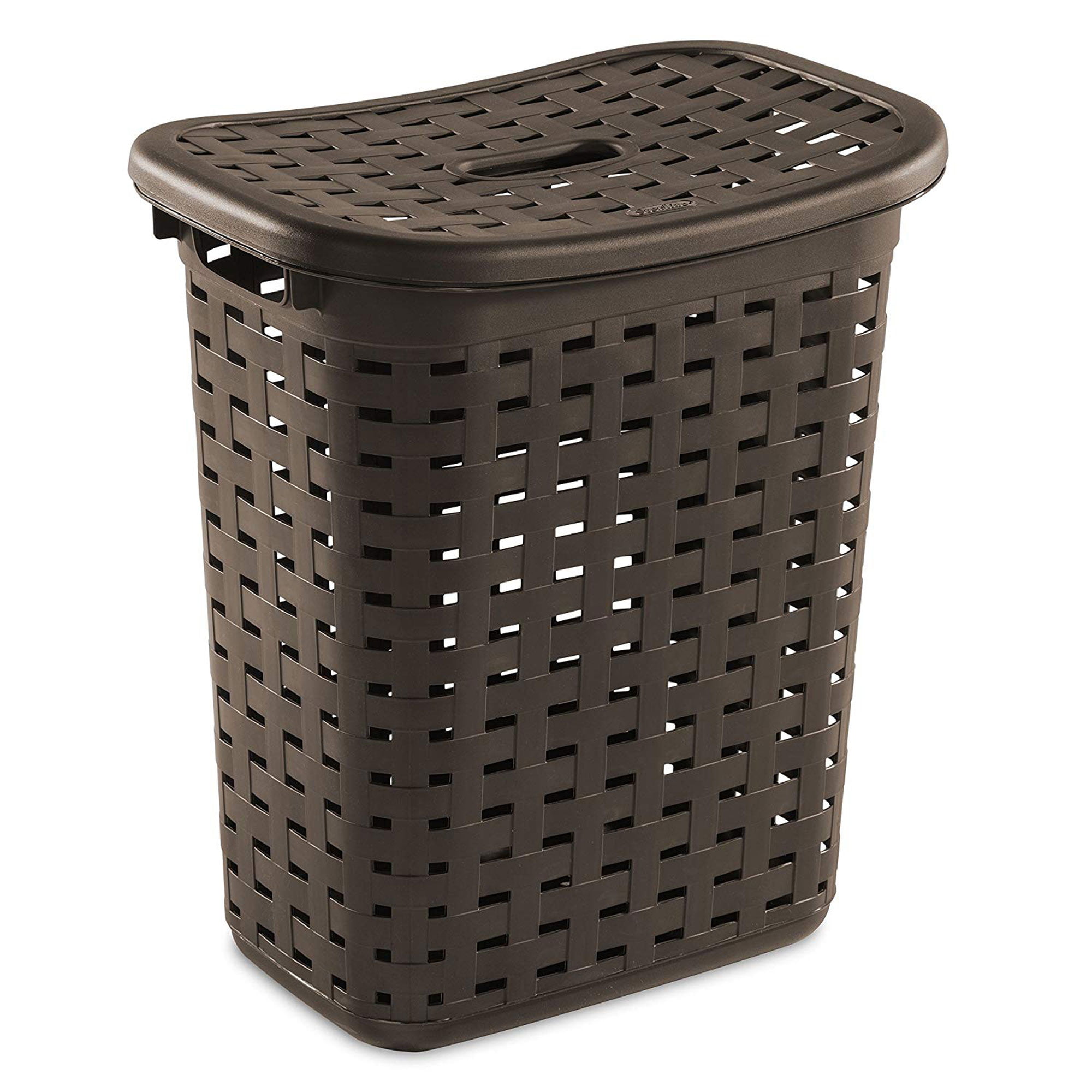 Lavish Home Foldable Plastic Laundry Basket, Gray : Target