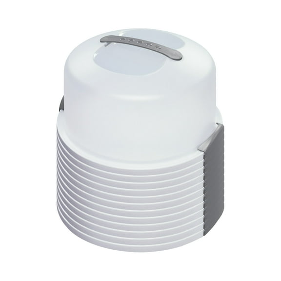 Sterilite Portable Latching Cake Server Carrier Keeper w/ Handles (12 Pack)